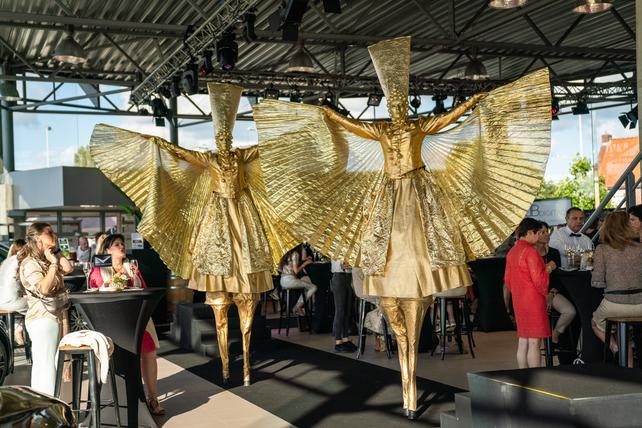 Golden wings