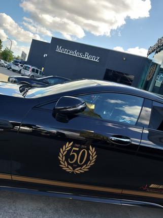 50 jaar mercedes